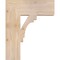 Ekena Millwork Merced Block Smooth Bracket, Douglas Fir, 5 1/2"W x 18"D x 22"H BKT06X18X22MRC05SDF - alternate 2